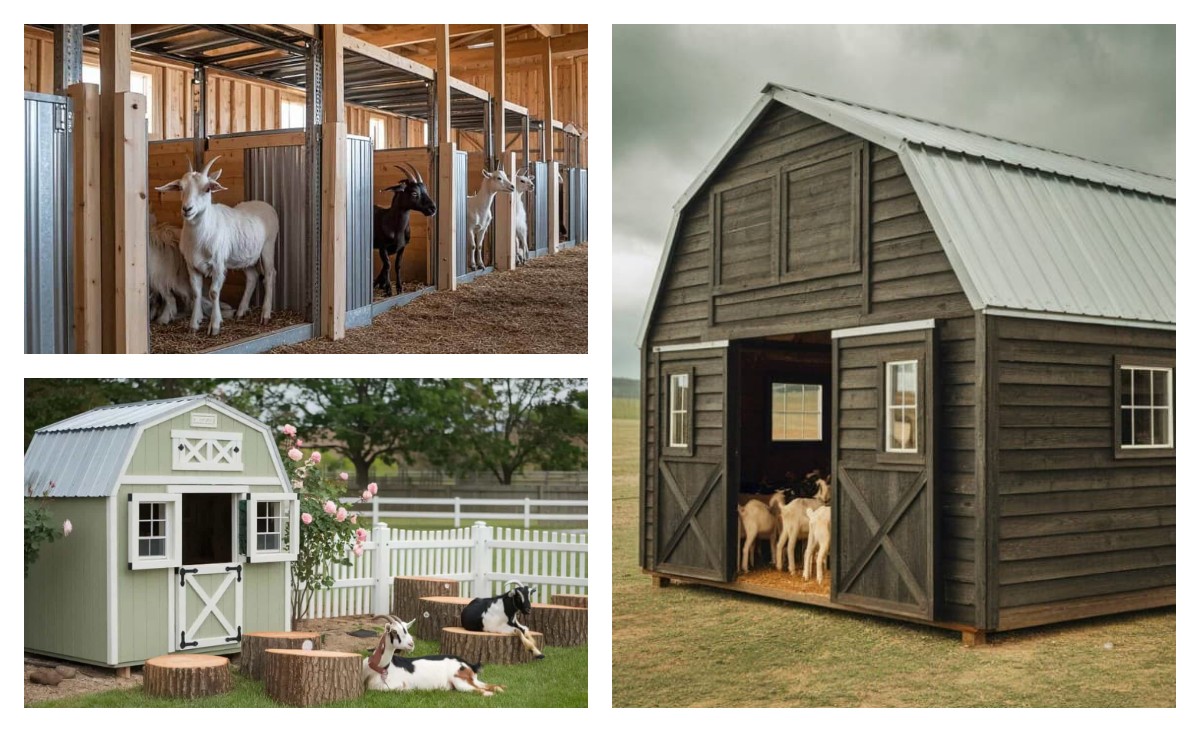 Peternakan Praktis: 11 Desain Kandang Kambing Modern untuk Kesehatan Hewan