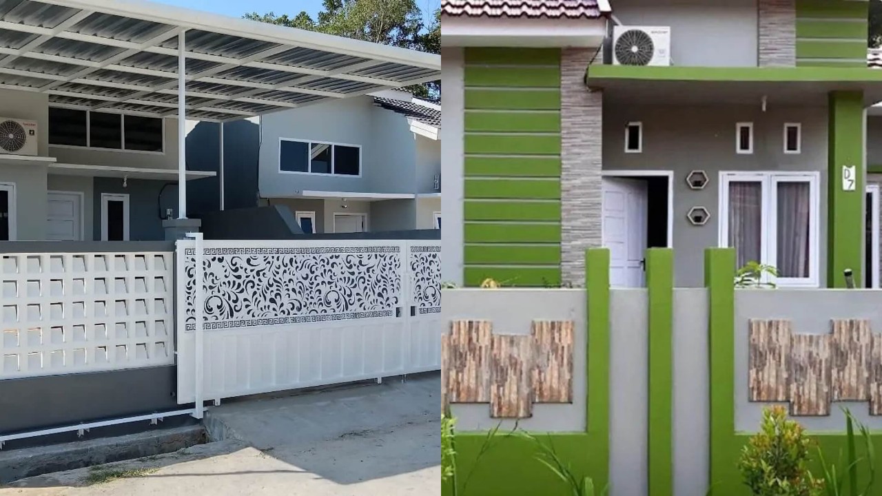 Bikin Fasad Lebih Stylish! Inspirasi Warna Tembok Pagar Kekinian