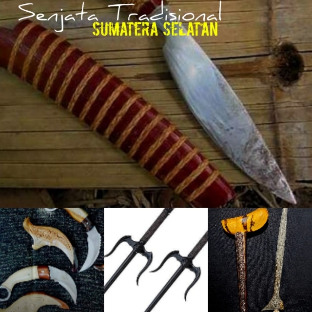 Mengalenal 4 Senjata Tradisional di Sumsel, Tercipta Dari Akulturasi Budaya