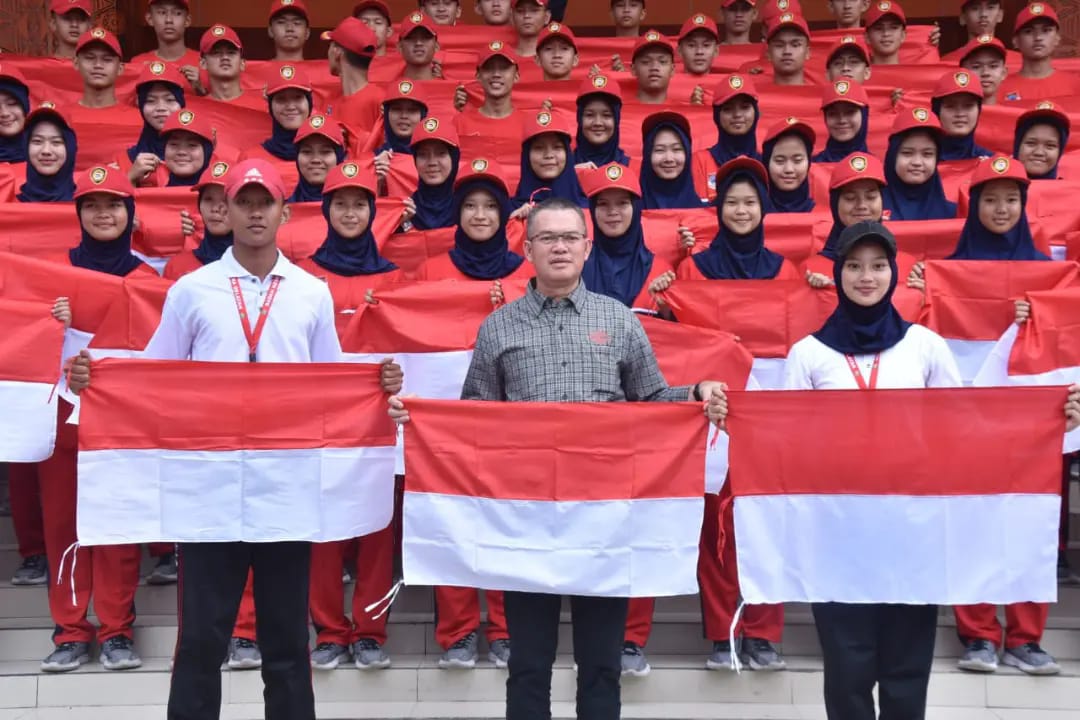 Wako Launching Gerakan Pembagian 10 Juta Bendera Merah Putih, Semarakkan HUT ke-78 Republik Indonesia!