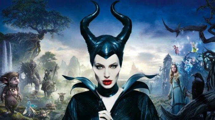 Akting Memukau Angelina Jolie sebagai Peri Sayap Tanduk, di Film Maleficent