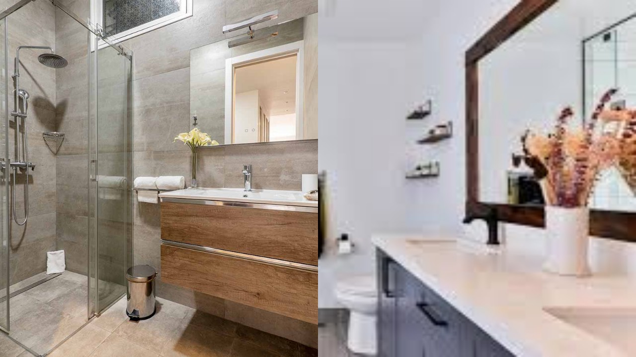  Ide Kaca Kamar Mandi Keren yang Bisa Ditiru, Simpel tapi Estetik!