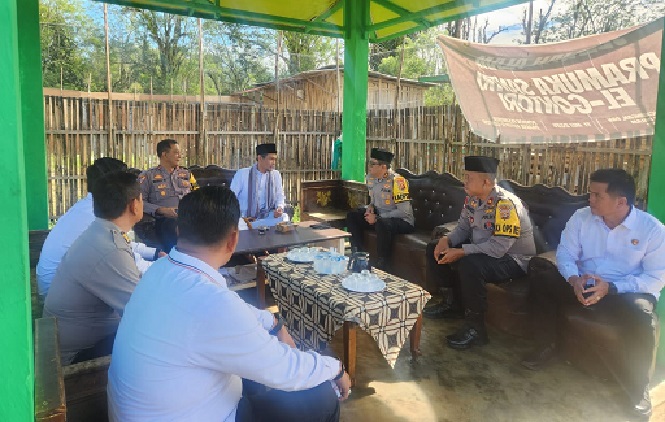 Kunjungi Ponpes EL-Gontori, Kapolres Pagar Alam Perkuat Sinergi Cetak Generasi Berakhlak