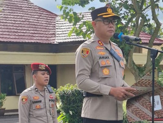 Nataru di Pagar Alam Kondusif, Ops Lilin Musi 2025 Nihil Lakalantas dan Curas