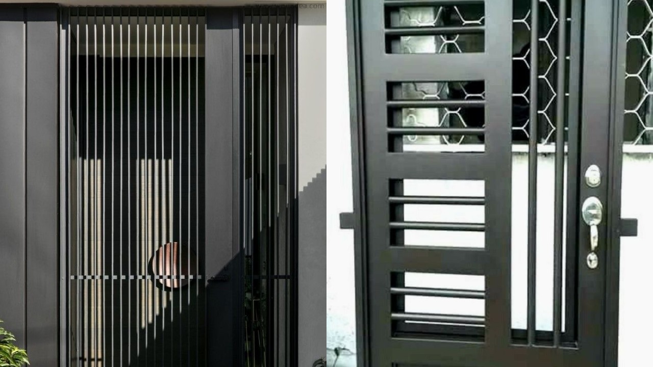 Model Pintu Teralis Besi Simpel tapi Super Kokoh untuk Hunian Masa Kini!
