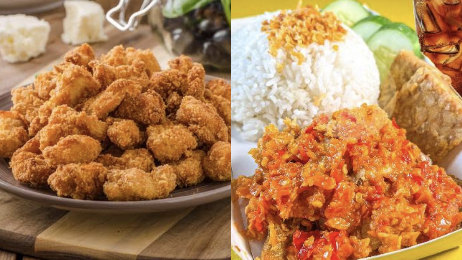 Nasi Kulit Ayam Krispi Pedas Gurih, Siap Memanjakan Lidah!