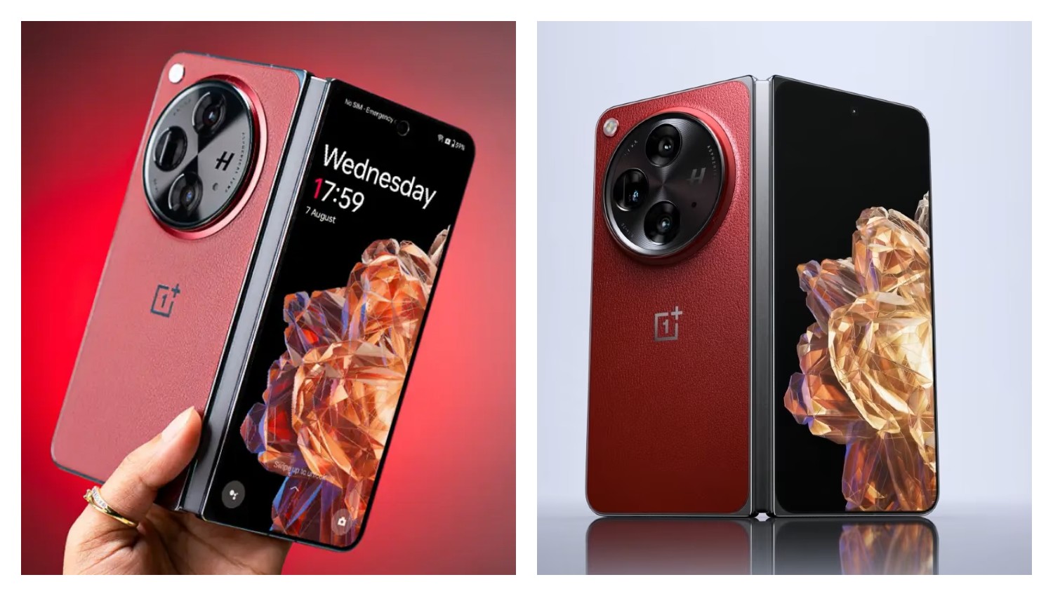 OnePlus Open Apex Edition, Tampil Lebih Menawan dengan Warna Crimson Shadow