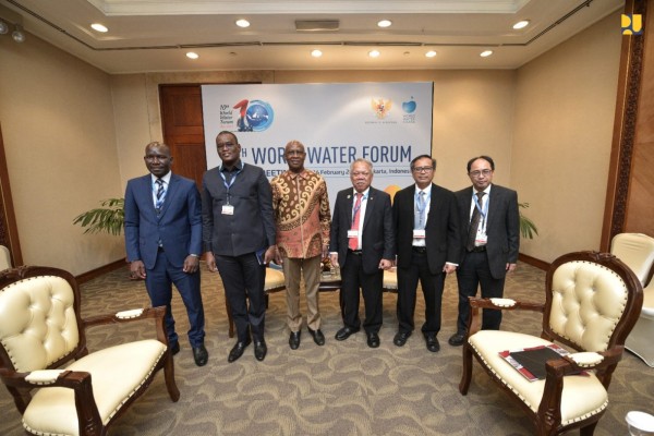 Menteri Basuki Bahas Dukungan World Water Forum ke-10 Bali dan Peluang Kerja Sama
