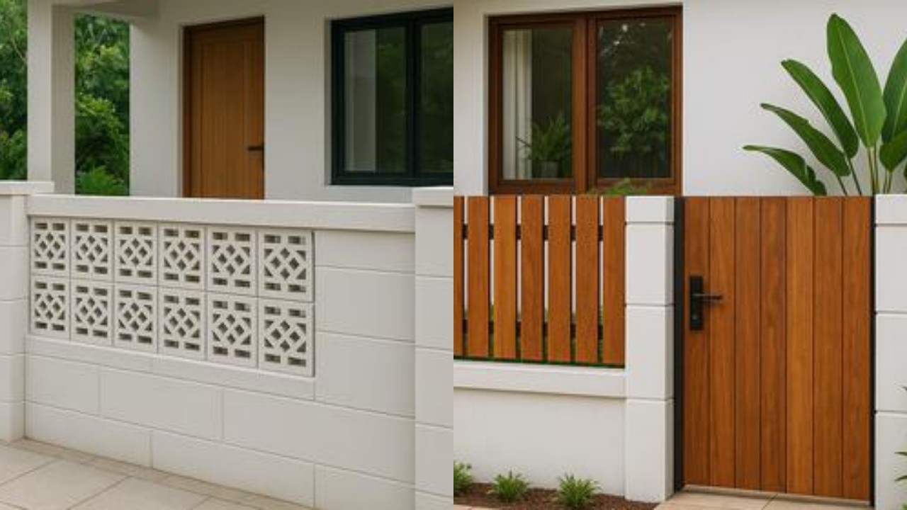 Pagar Hebel Minimalis untuk Teras Rumah, Solusi Cantik dan Fungsional!