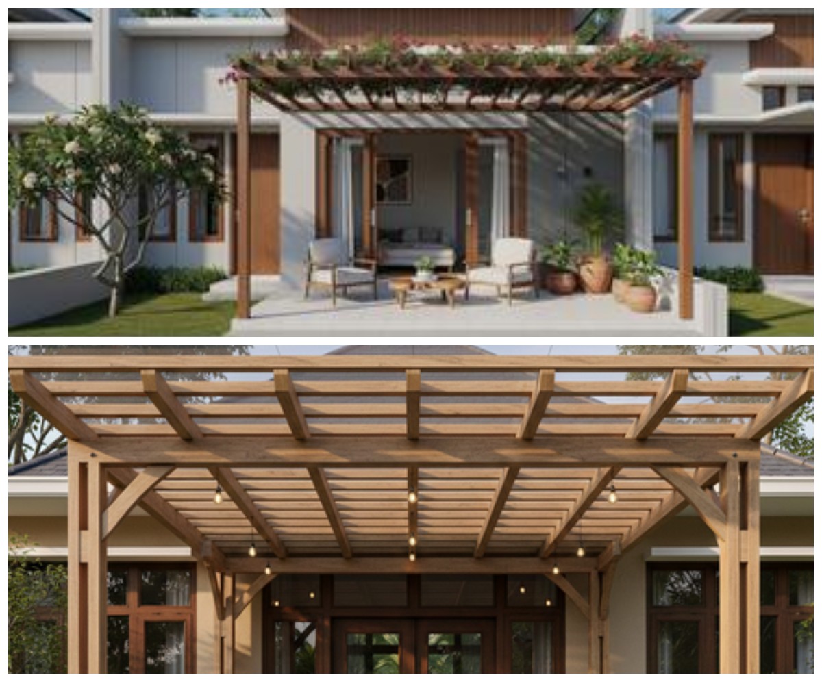 Jangan Salah Pilih! Ini Perbedaan Pergola dan Kanopi untuk Teras Rumah Anda