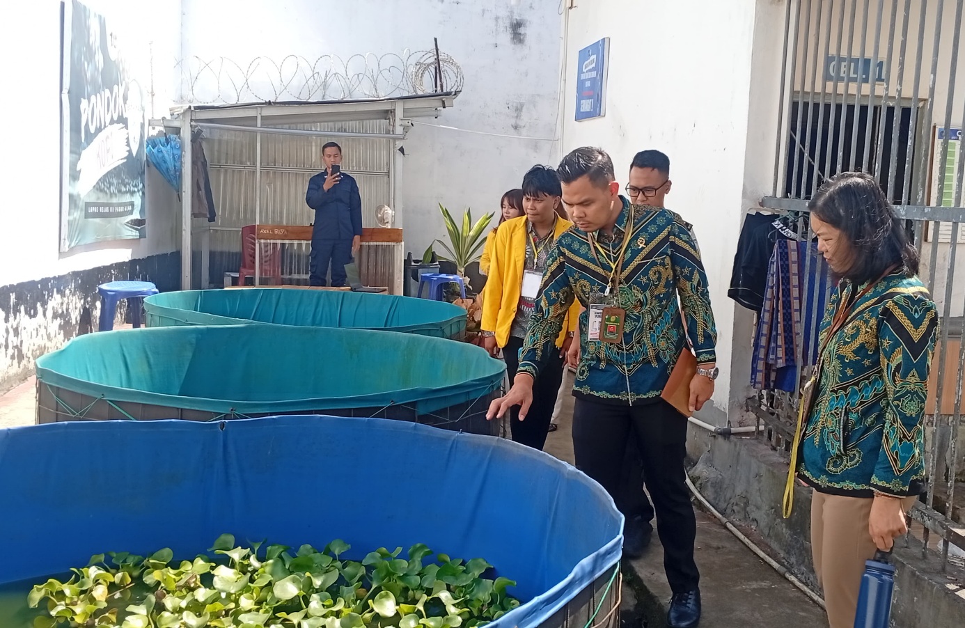 Tim Hakim Wasmat Tinjau Pembinaan WBP dan Bimker di Lapas Pagar Alam