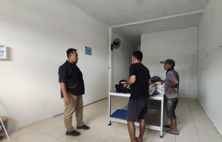 Polsek Dempo Selatan Tinjau Dapur Gizi