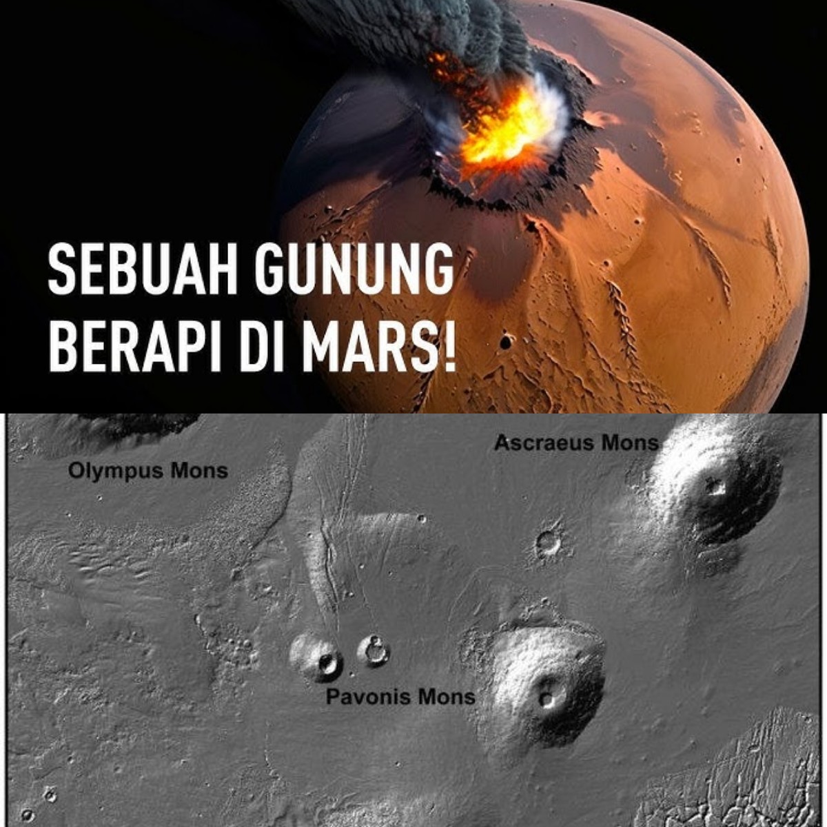 Apakah Mars Pernah Memiliki Kehidupan? Penemuan Menakjubkan Es dan Vulkanisme di Planet Merah!