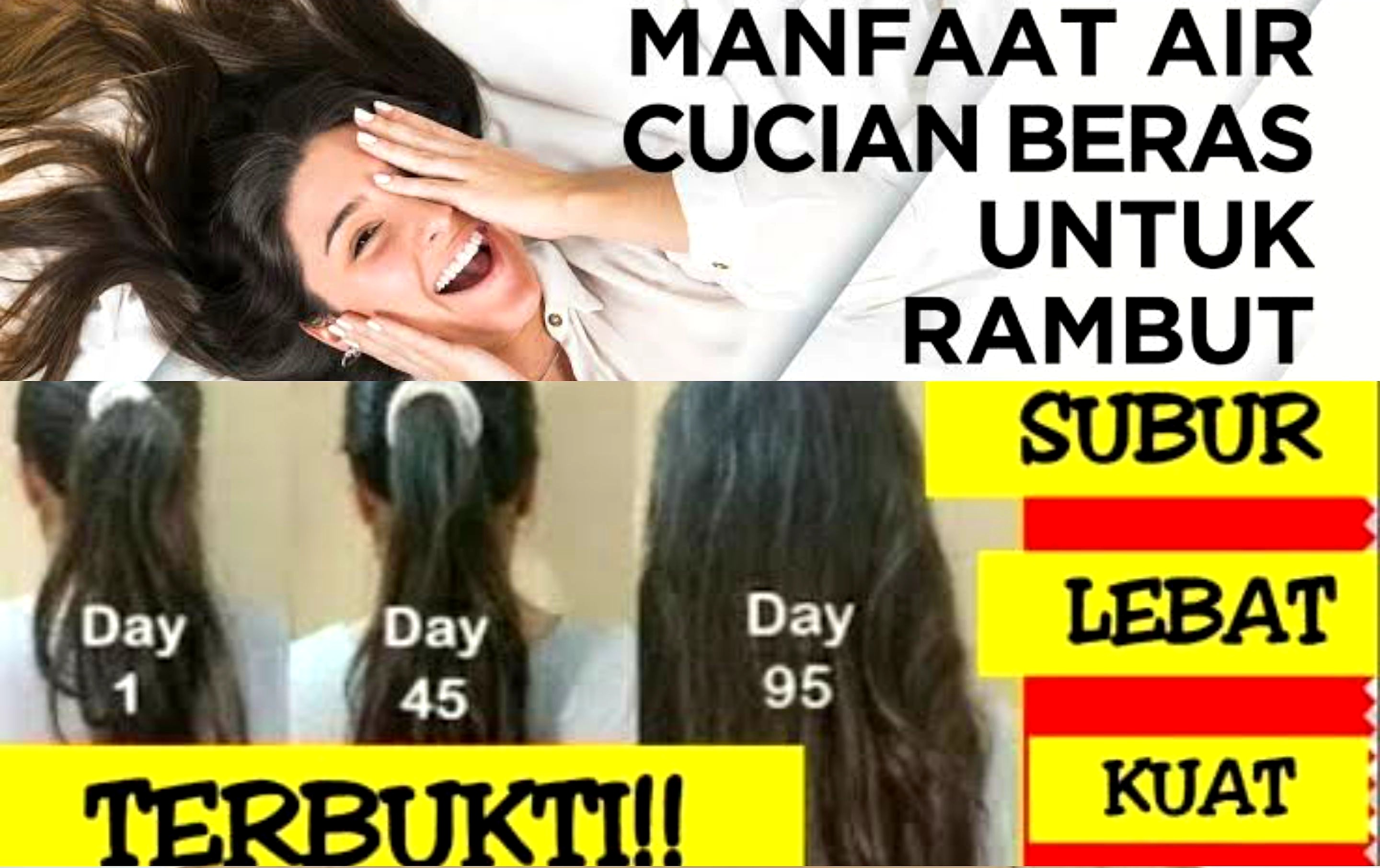 Bikin Sehat Rambut? Manfaat Air Cucian Beras Untuk Rambut dan Cara Menggunakannya