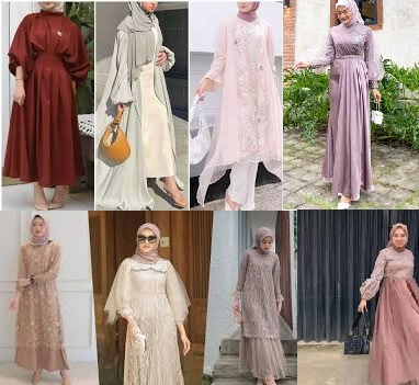 Bikin Pangling! Inspirasi Gamis & Kebaya Modern untuk Lebaran yang Elegan dan Mewah