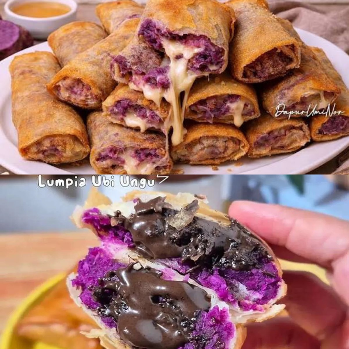 Resep Lumpia Ubi Ungu Crispy, Camilan Manis yang Mudah Dibuat di Rumah