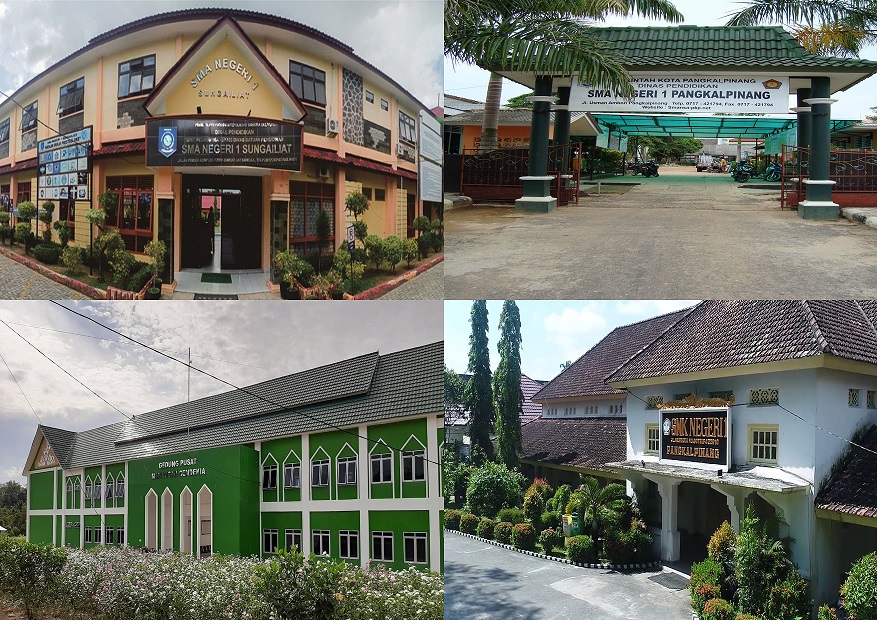 4 SMA Terbaik Bangka Belitung Berdasarkan Peringkat LTMPT 2022. MAN Cendikia Duduk Peringkat Pertama Provinsi