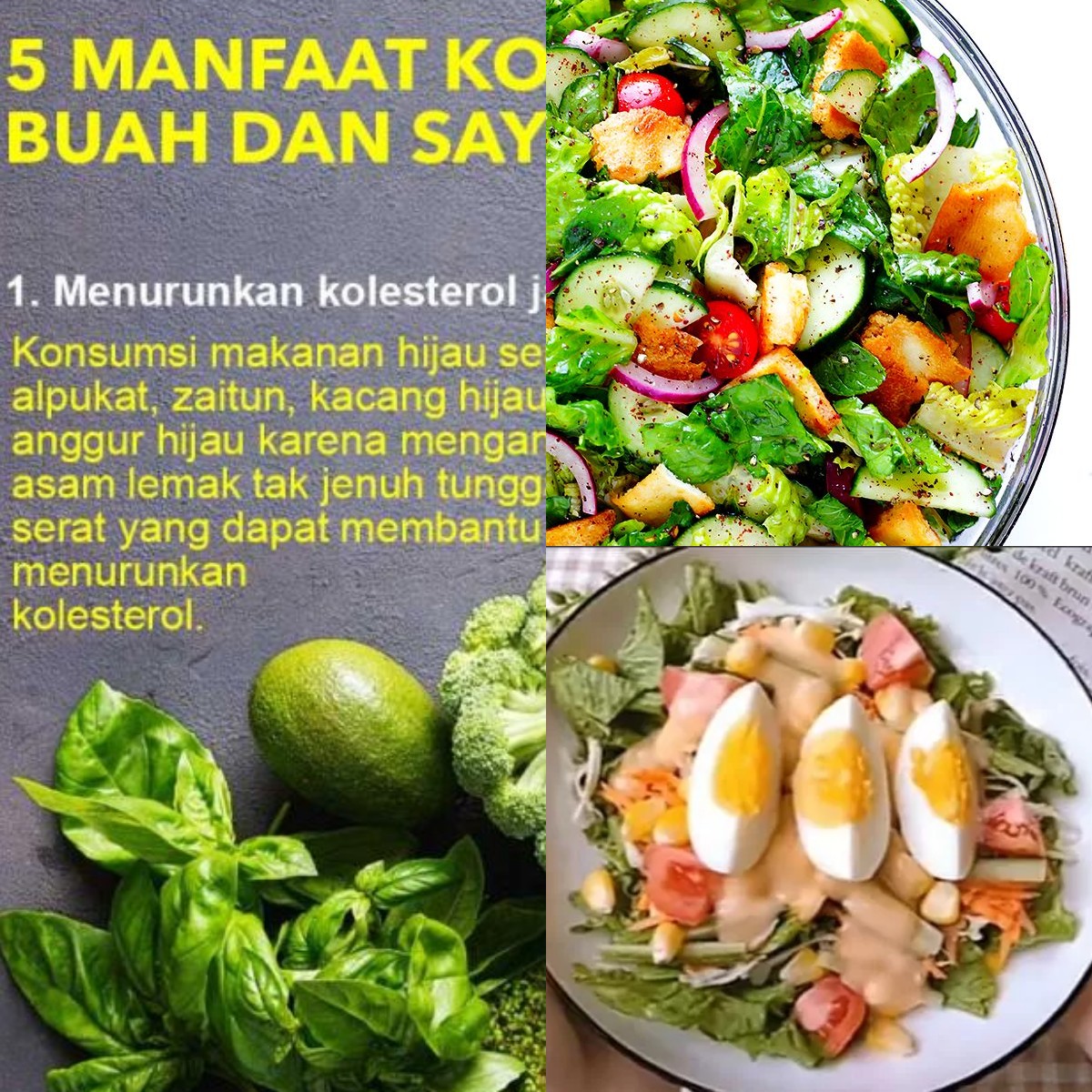 Bagaimana Salad Sayur Bisa Menjaga Kesehatan Anda? Yuk, Cari Tahu!