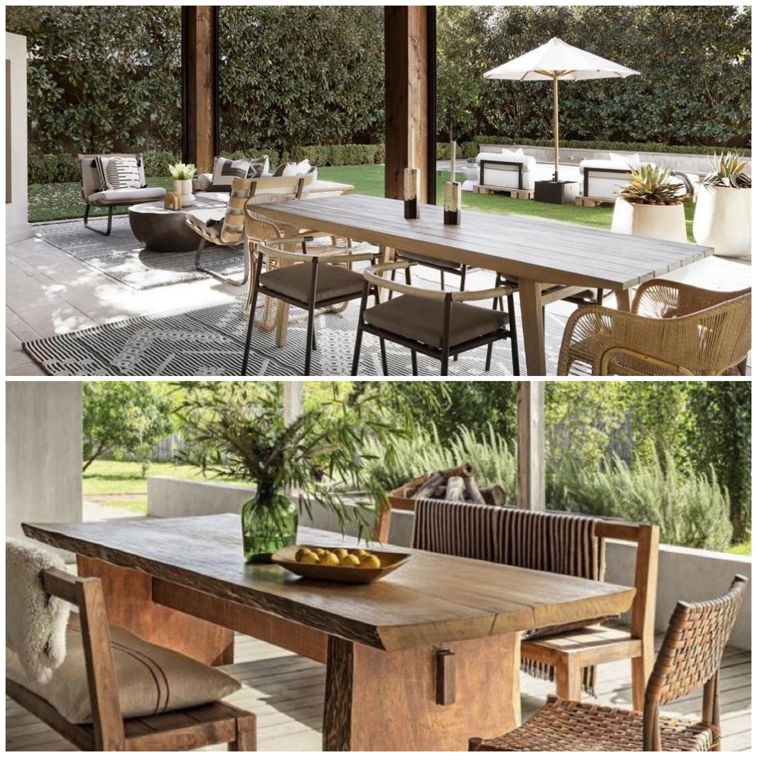 7 Ide Praktis Menata Area Makan Outdoor yang Nyaman dan Estetik