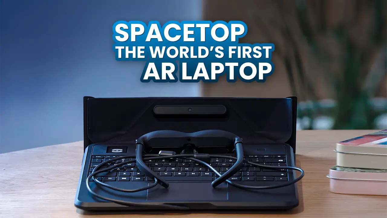 Spacetop, Inovasi Laptop AR Tanpa Layar untuk Pengalaman Kerja Mobile Lebih Baik