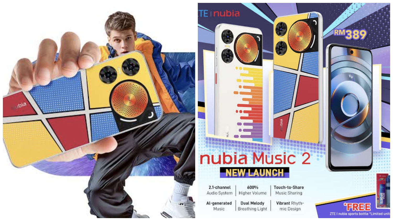 ZTE Nubia Music 2, Smartphone Entry-Level untuk Pecinta Musik