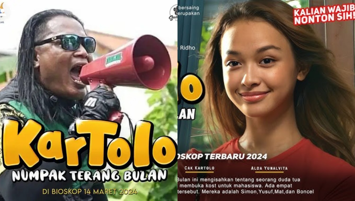 Film Kartolo Numpak Terang Bulan, Kisah Komedi Romansa Anak Kos