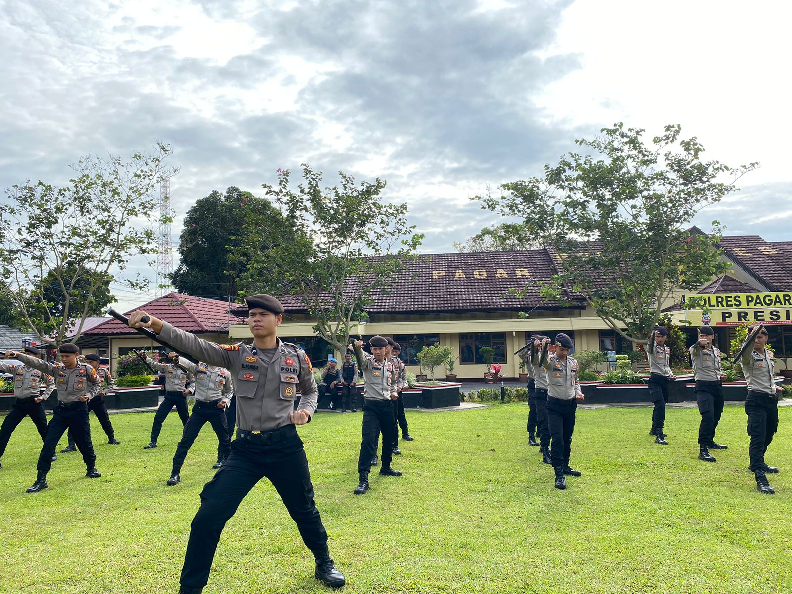 Waduh! Ternyata Polres Pagar Alam Lakukan Upaya Ini Jika Terjadi Unras Hari Buruh