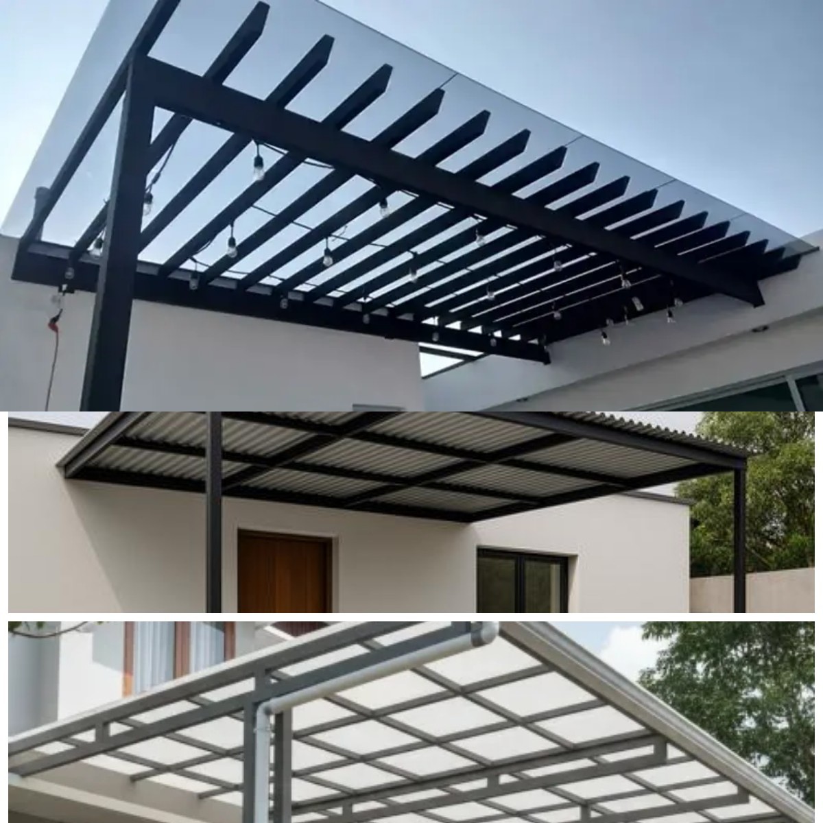  12 Desain Kanopi Teras Terbaru, Bikin Rumah Lebih Menarik Dan Elegan!