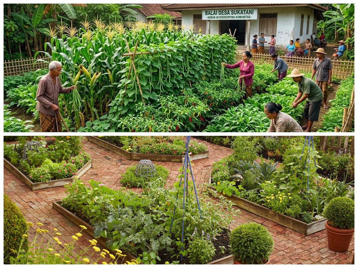 Kebun Tetap Aman! Inspirasi Pagar Sayur Murah dan Praktis Anti Hama
