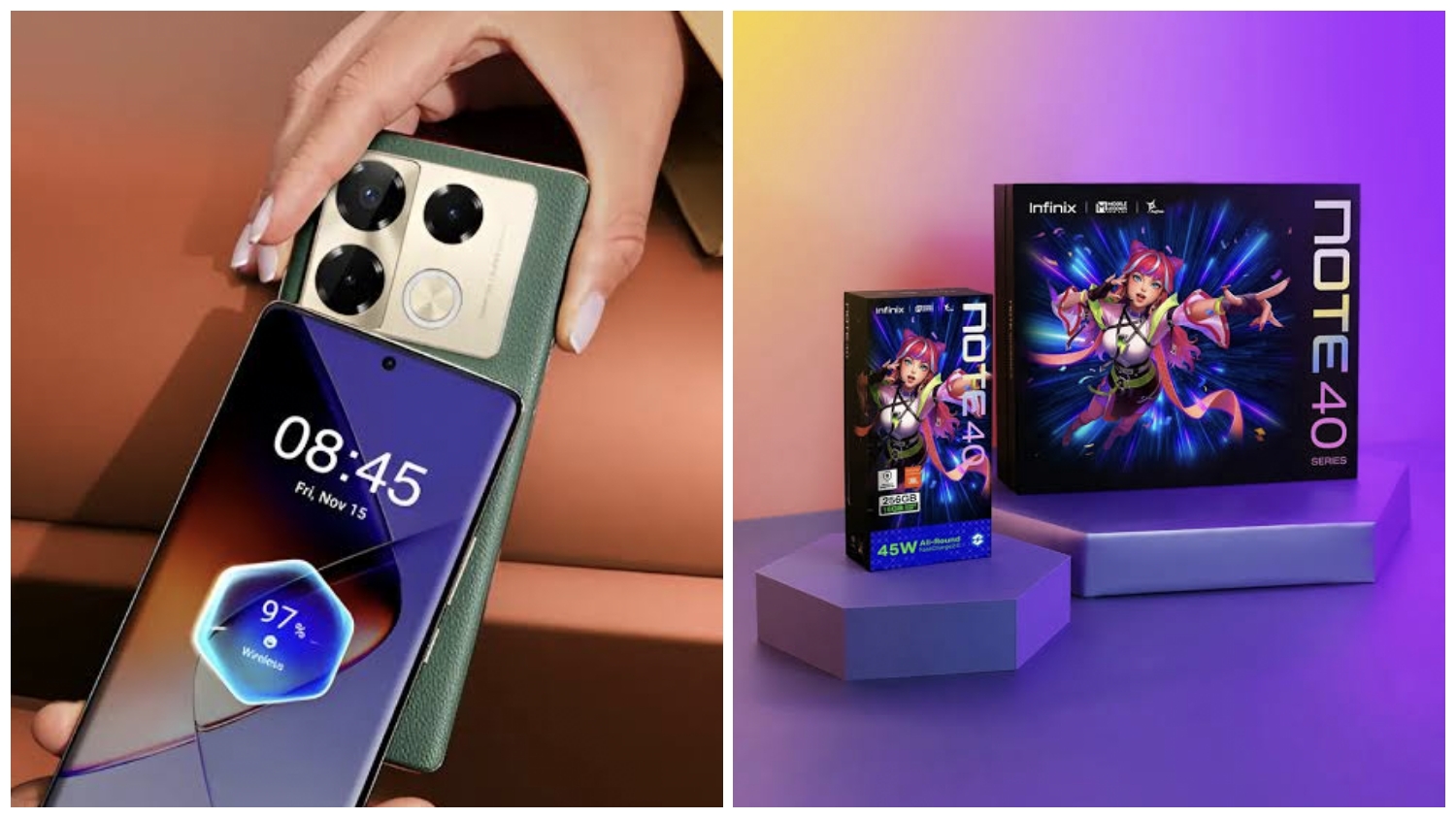 Infinix Note 40 Series Bawa Fitur MagCharge ke Kelas Menengah