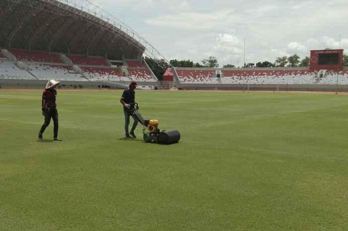 Pemprov Sumsel Fokuskan Pemeliharaan Rumput Stadion Menjelang Piala Dunia U-20