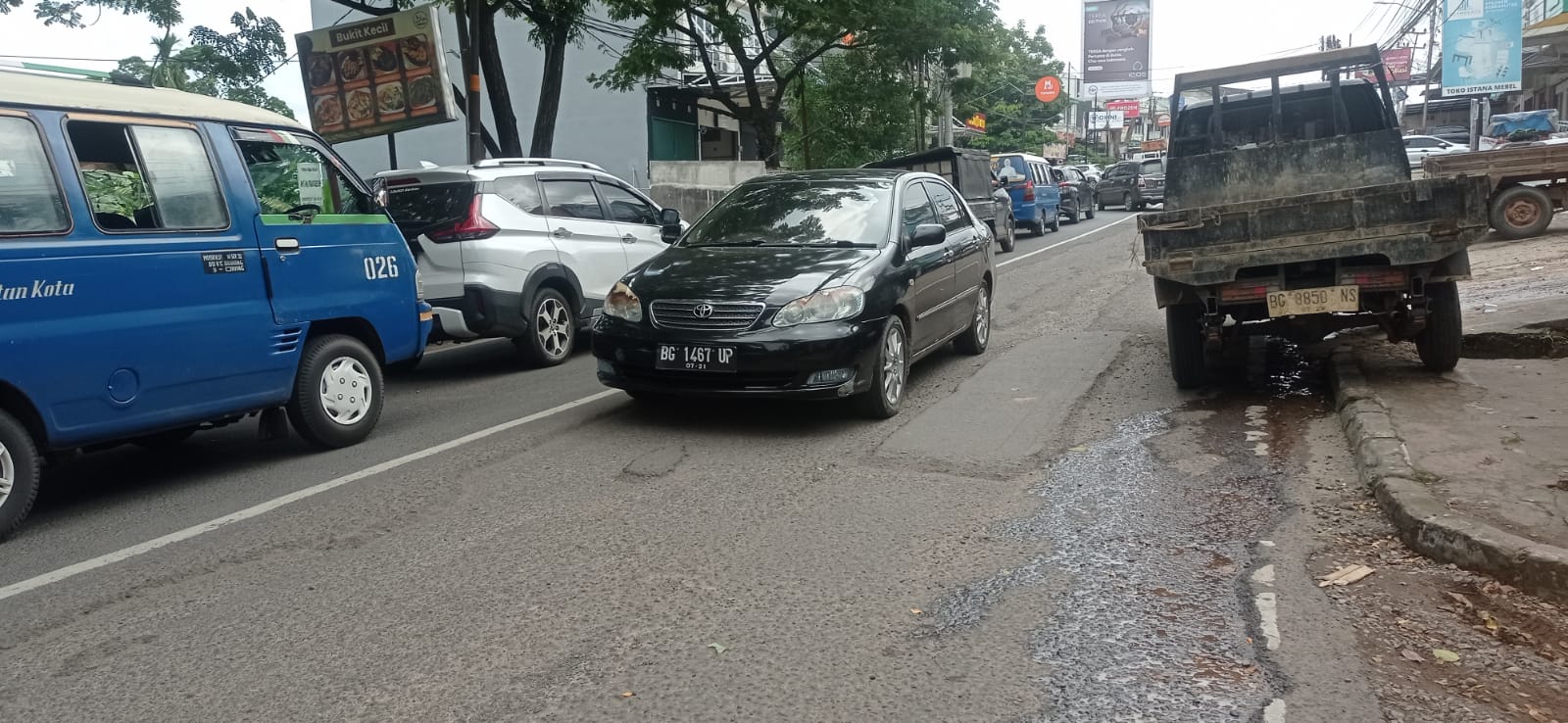  Awal Mei, Perbaikan Jalan Rusak di Palembang Dimulai