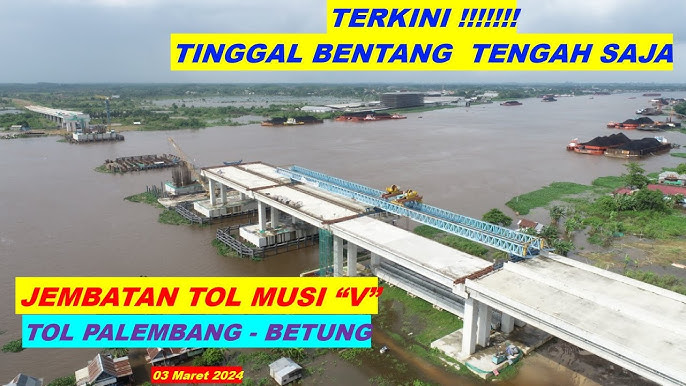 Sumatera Selatan Bersiap Cetak Rekor dengan Jembatan Musi V