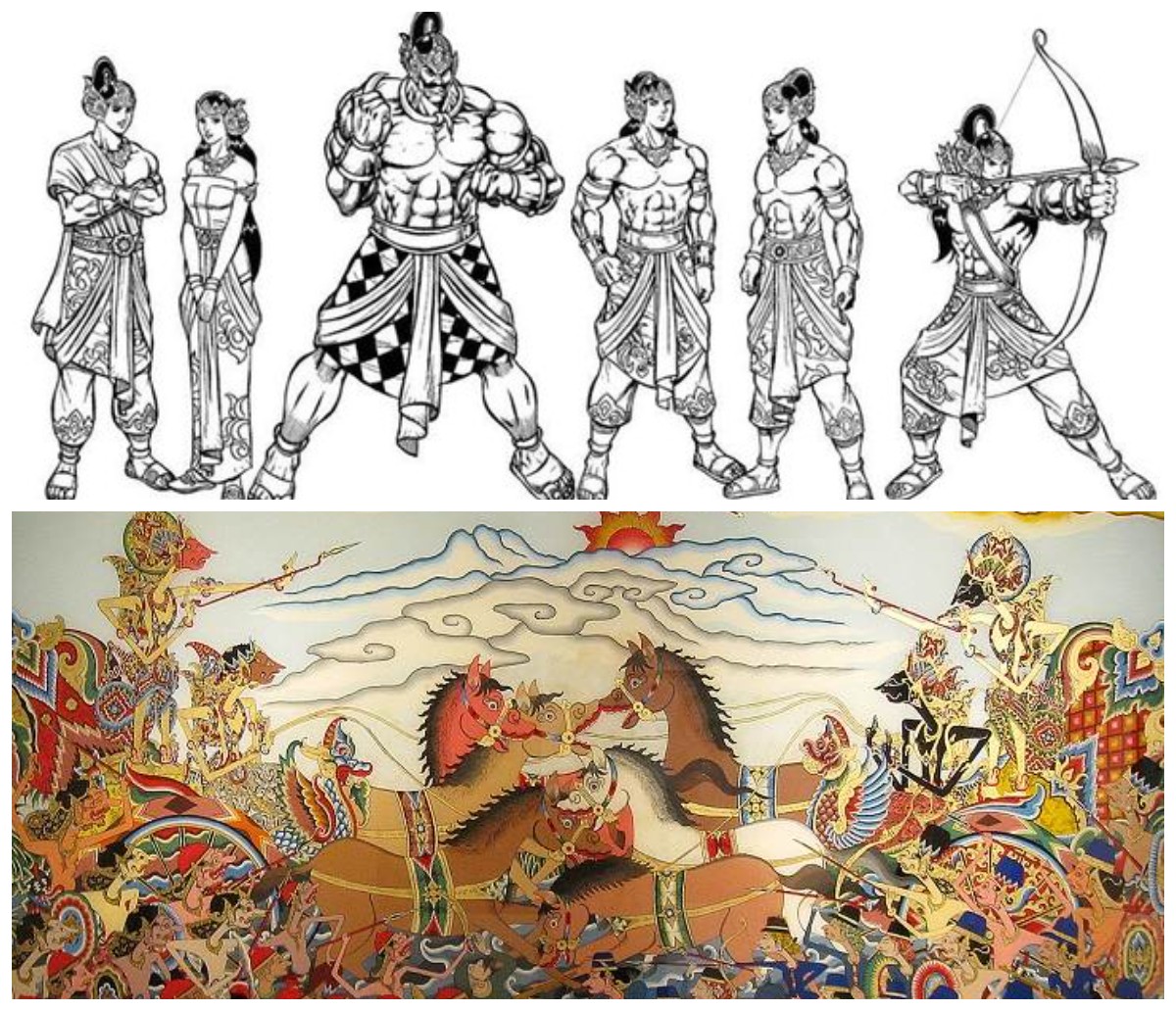 Menjelajahi Sejarah Kelam Perang Saudara Pandawa dan Kurawa dalam Sejarah Bharatayudha
