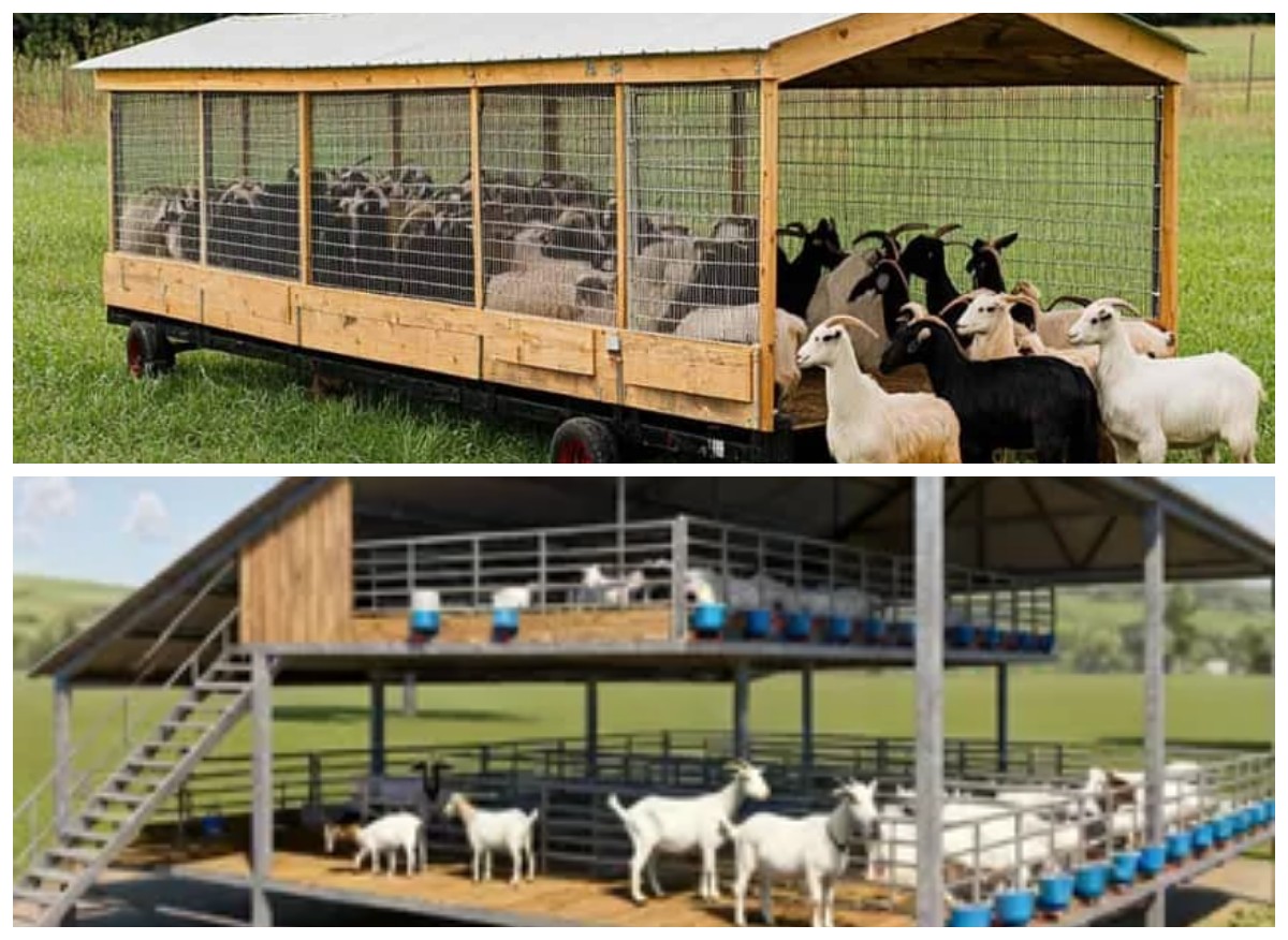 10 Inspirasi Kandang Kambing Panggung Minimalis yang Efisien dan Mudah Dibersihkan!