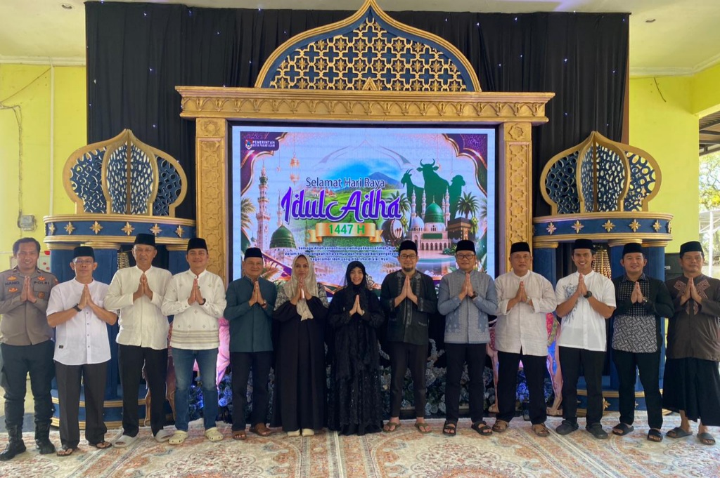 Halal Bihalal Bersama Wakil Walikota Pagar Alam, Kapolres : Idul Adha Momentum Perkuat Sinergi Polres - Pemkot