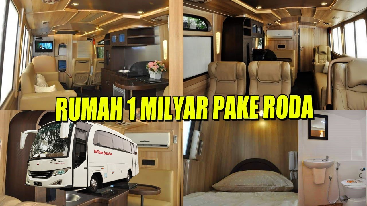 Bak Rumah 1 Milyar Berjalan, Inilah 7 Nama Bus Termewah Di Indonesia!