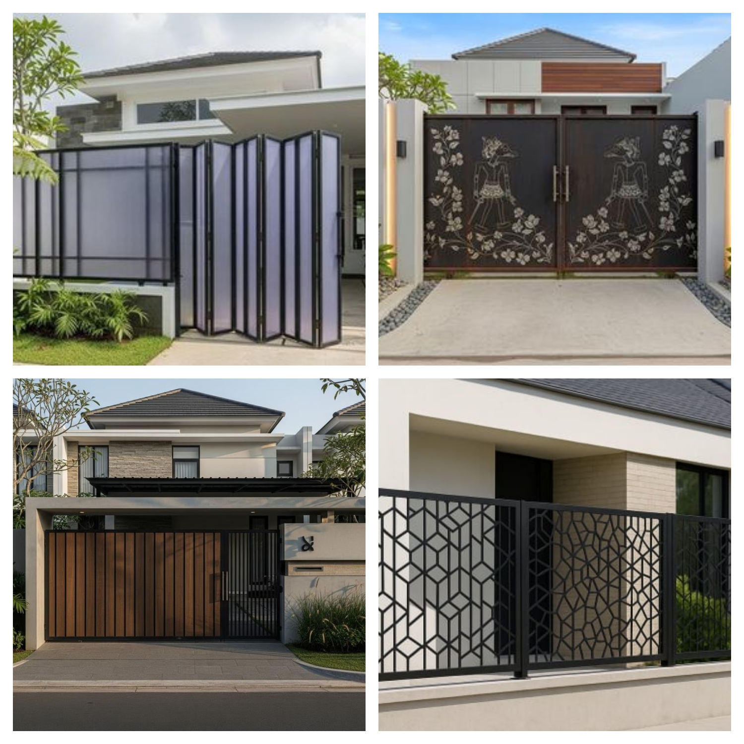 7 Model Pintu Gerbang Depan Rumah Minimalis: Desain Elegan, Aman, dan Cocok untuk Rumah Kota maupun Desa