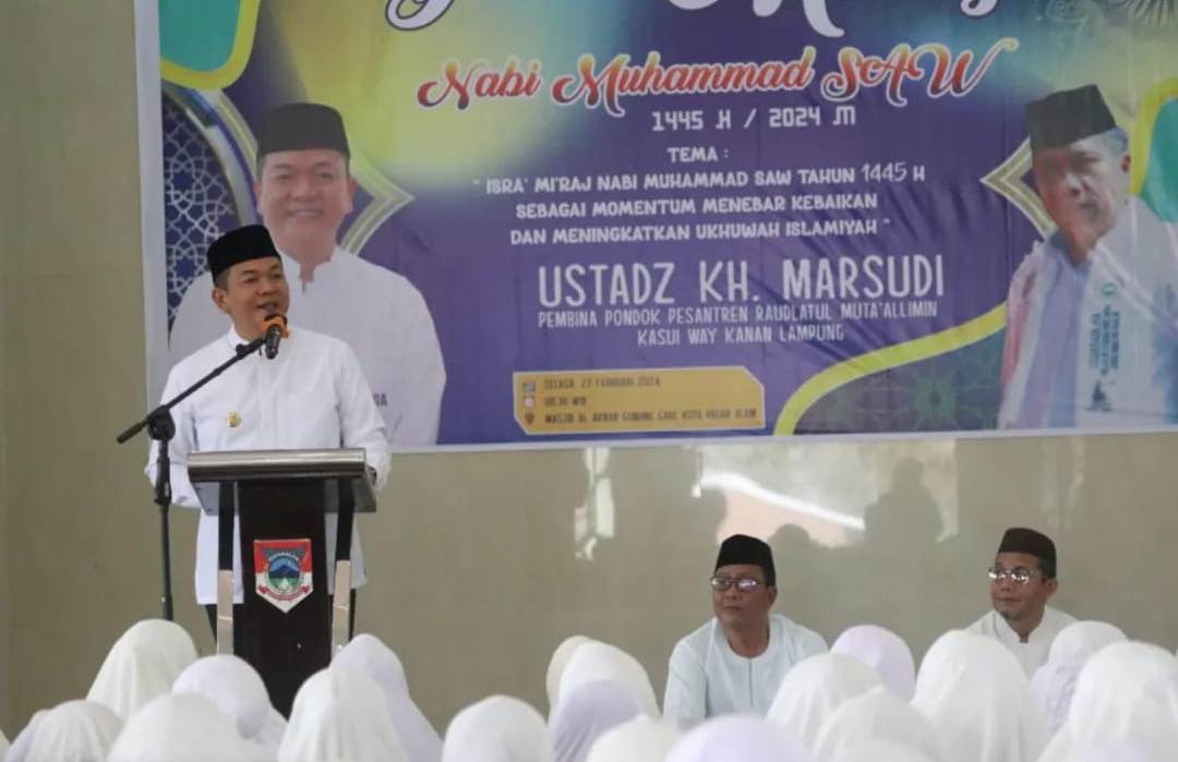 Momentum Isra' Mi'raj,  Pagar Alam Tebar Kebaikan dan Benahi Ukhuwah Islamiyah