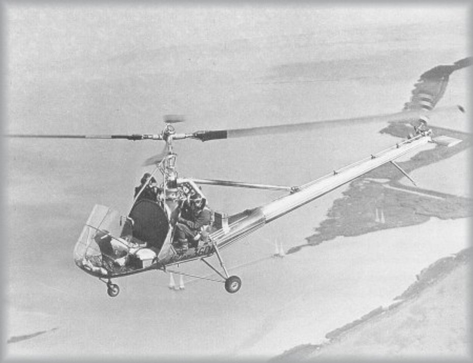 Sejarah Indonesia! Hiller 360, Helikopter Pertama Indonesi dibuat American Company United Helicopter Inc