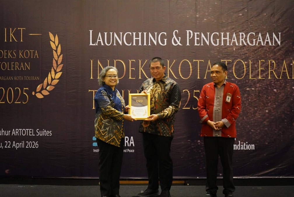 Kota Pagar Alam Raih Penghargaan Kota Toleran 2025