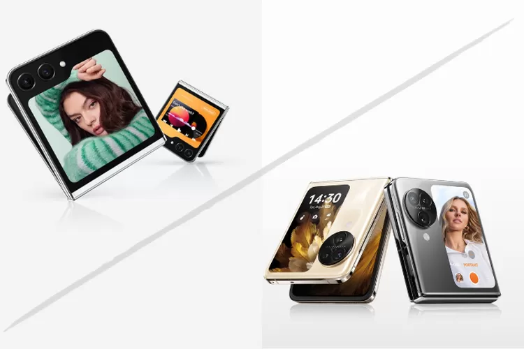 Spesifikasi dan Fitur Unggulan Oppo Find N3 Flip vs Samsung Galaxy Z Flip 5