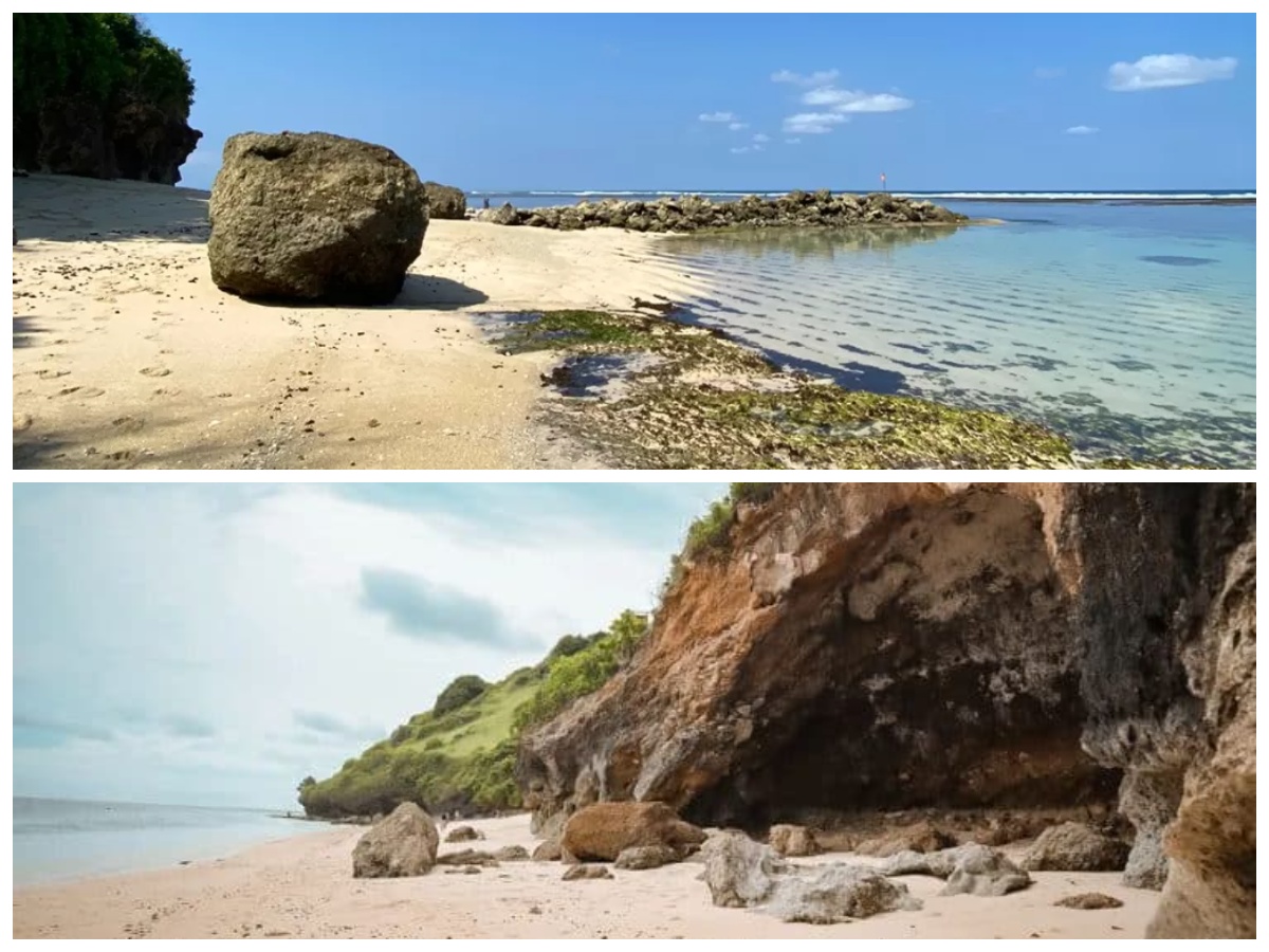 Cocok Untuk Mencari Ketenangan, Melihat Pesona Pantai Gunung Payung di Bali