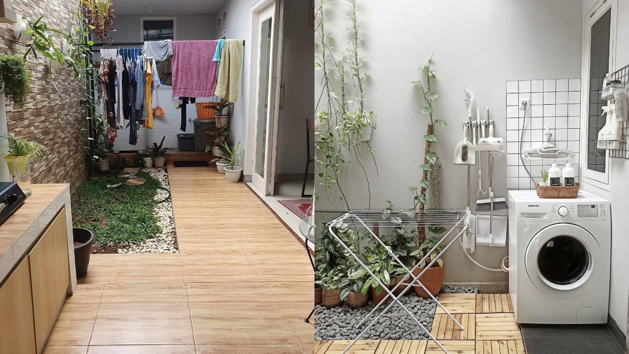 Ide Ruang Cuci Jemur Minimalis yang Bikin Rumah Makin Rapi dan Estetik!