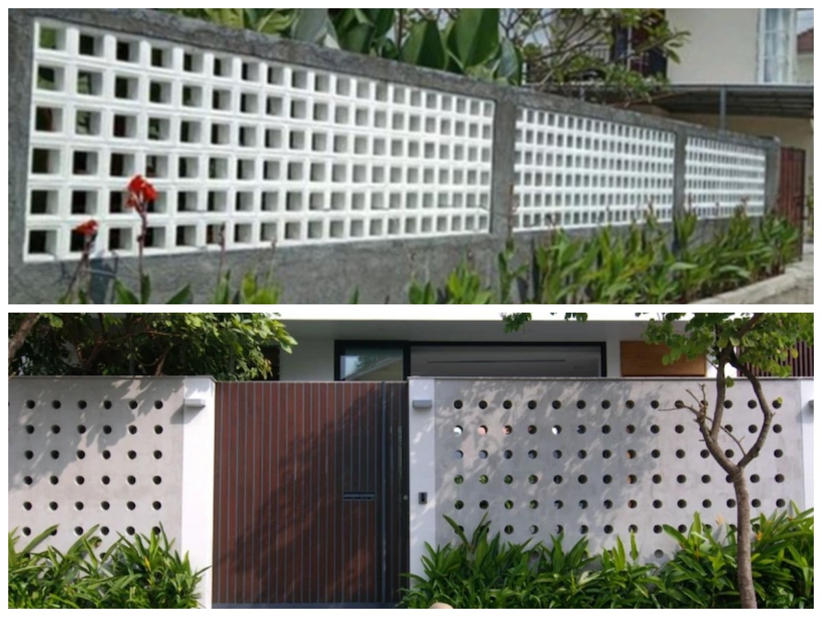 5 Model Pagar Tembok Roster Kekinian yang Bikin Hunian Terlihat Lebih Elegan