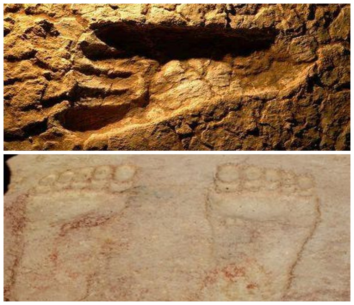 Diperkirakan Berasal dari Zaman Kuno! Jejak Kaki Raksasa di Reruntuhan Ain Dara Suriah 