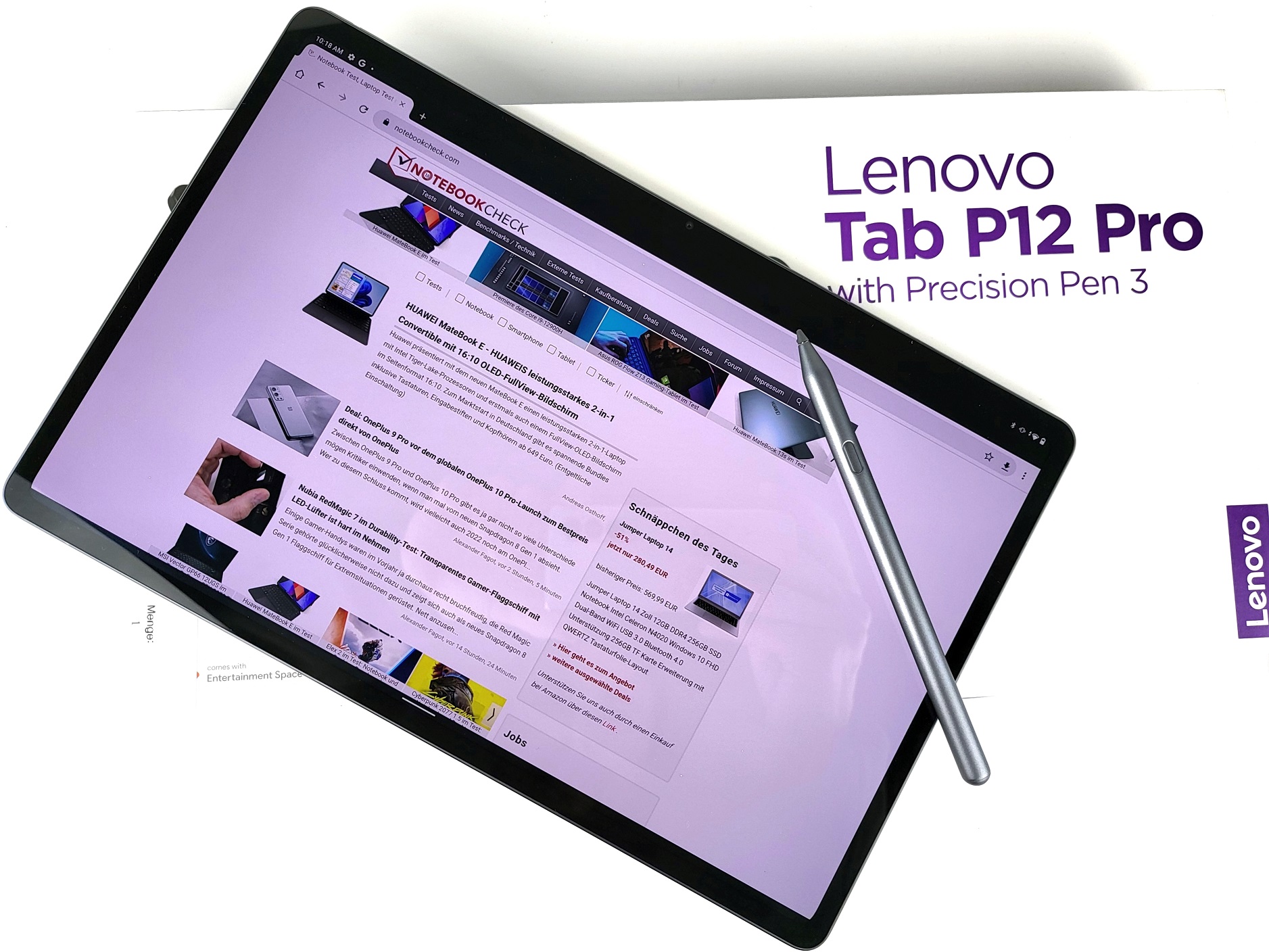 Inilah Review Lengkap Spek Lenovo Tab P12 Pro, Tablet Performa Tinggi Terbaru Buat 2024!  