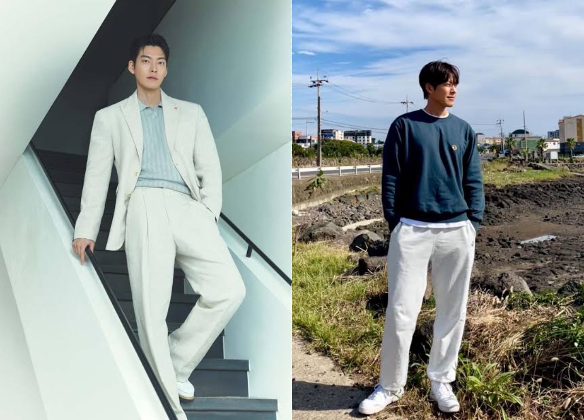 Bagaimana Padu Padan Loose Pants Putih Ala Kim Woo Bin? Ini 8 Tips Stylish!