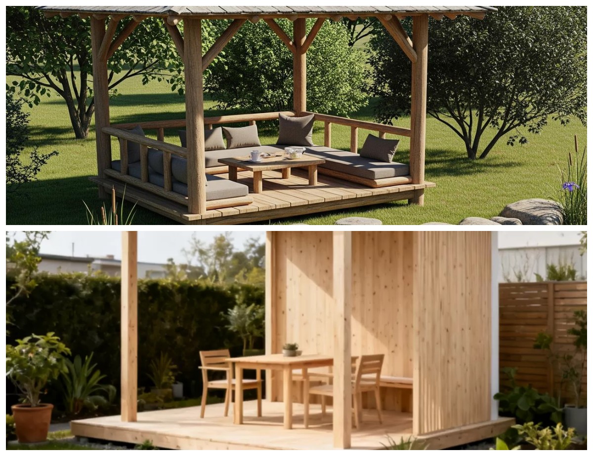 Sulap Lahan Sempit Jadi Oasis Pribadi! 7 Desain Gazebo Minimalis yang Estetik dan Space-Saving