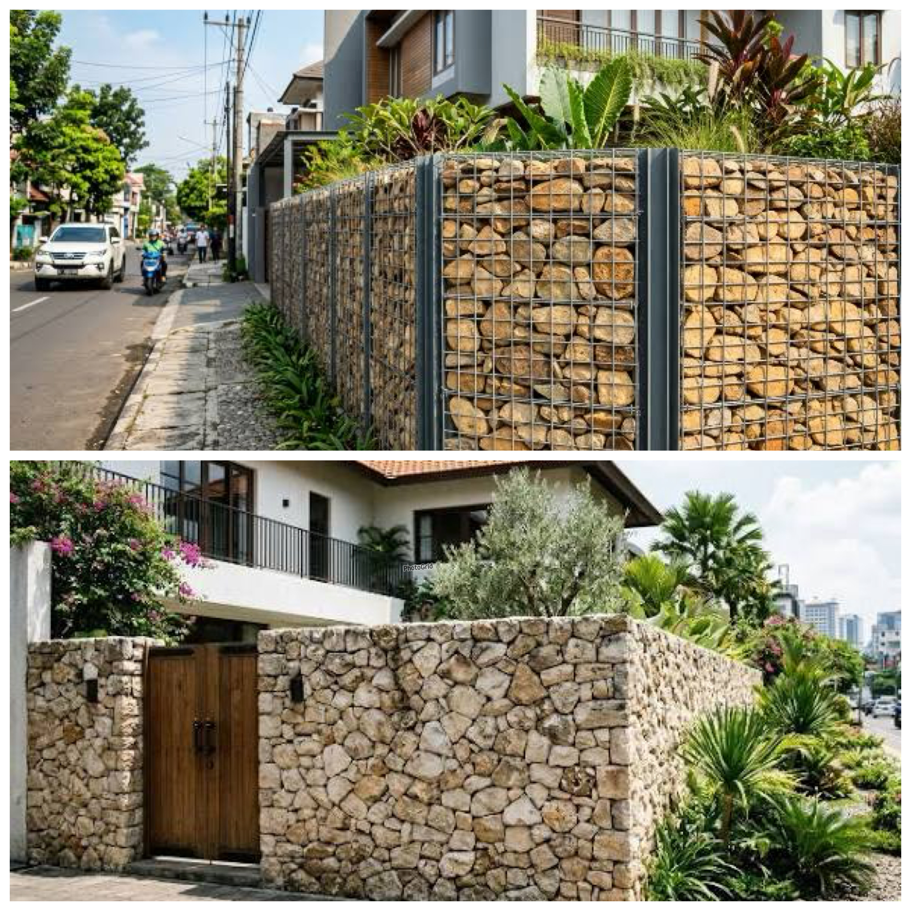 7 Inspirasi Pagar Batu Alam yang Bikin Tampilan Rumah Naik Level, Estetik dan Tahan Lama!